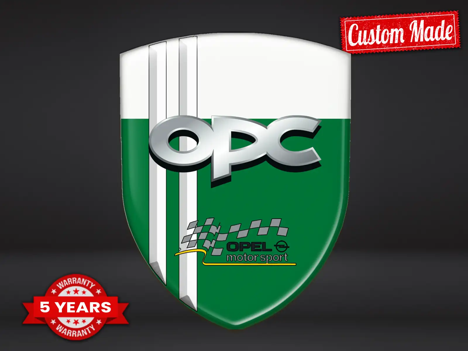 OPC Autocollants Pare-Brise Limité Course Pro